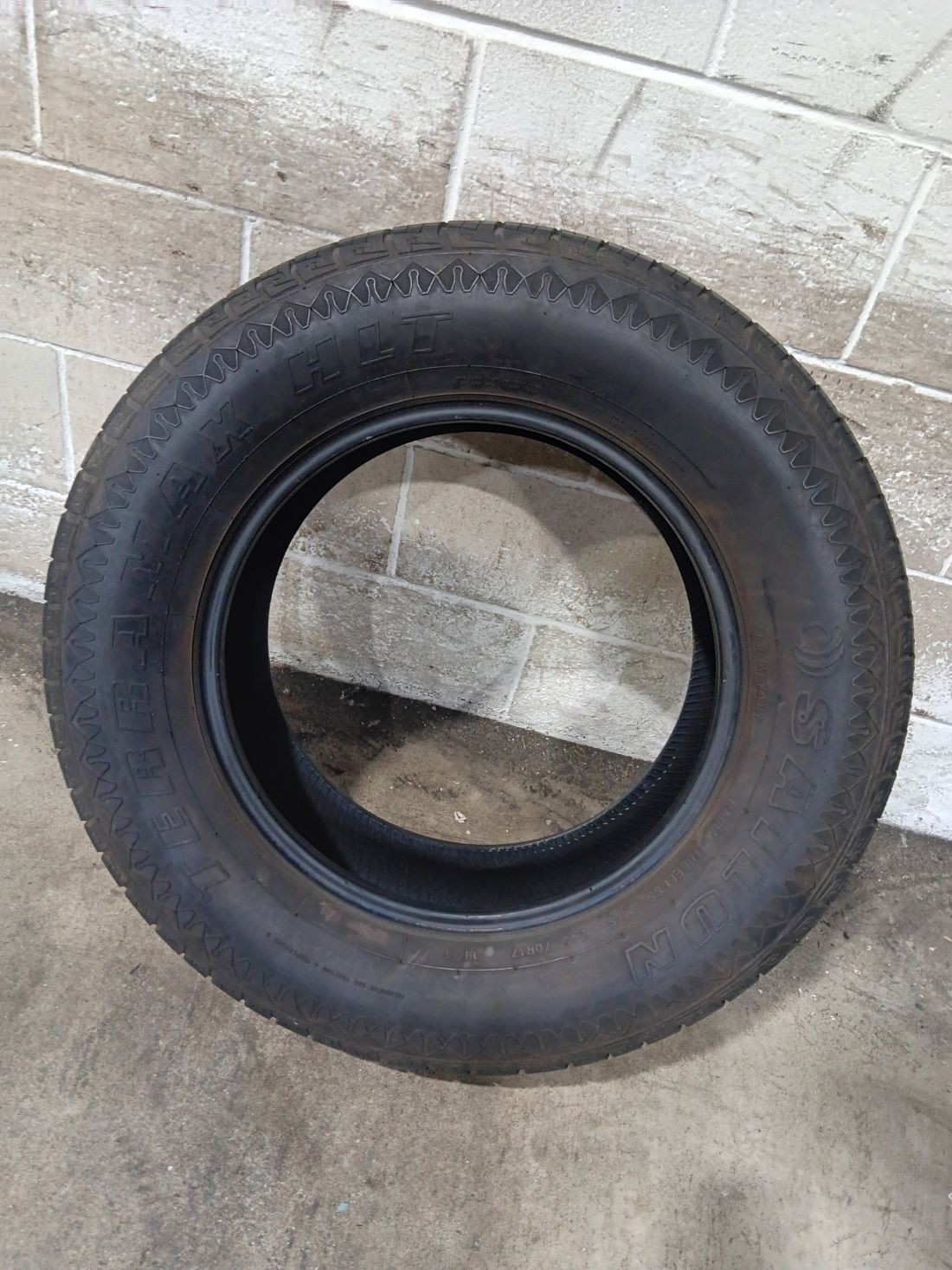 1x P245/70R17 Sailun Terramax H/T 8/32 110 T Used Tire 2457017