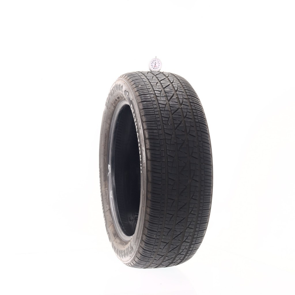 Set of (4) Used 235/55R19 Firestone Destination LE3 101H – 7-8.5/32 (1ACTQ)