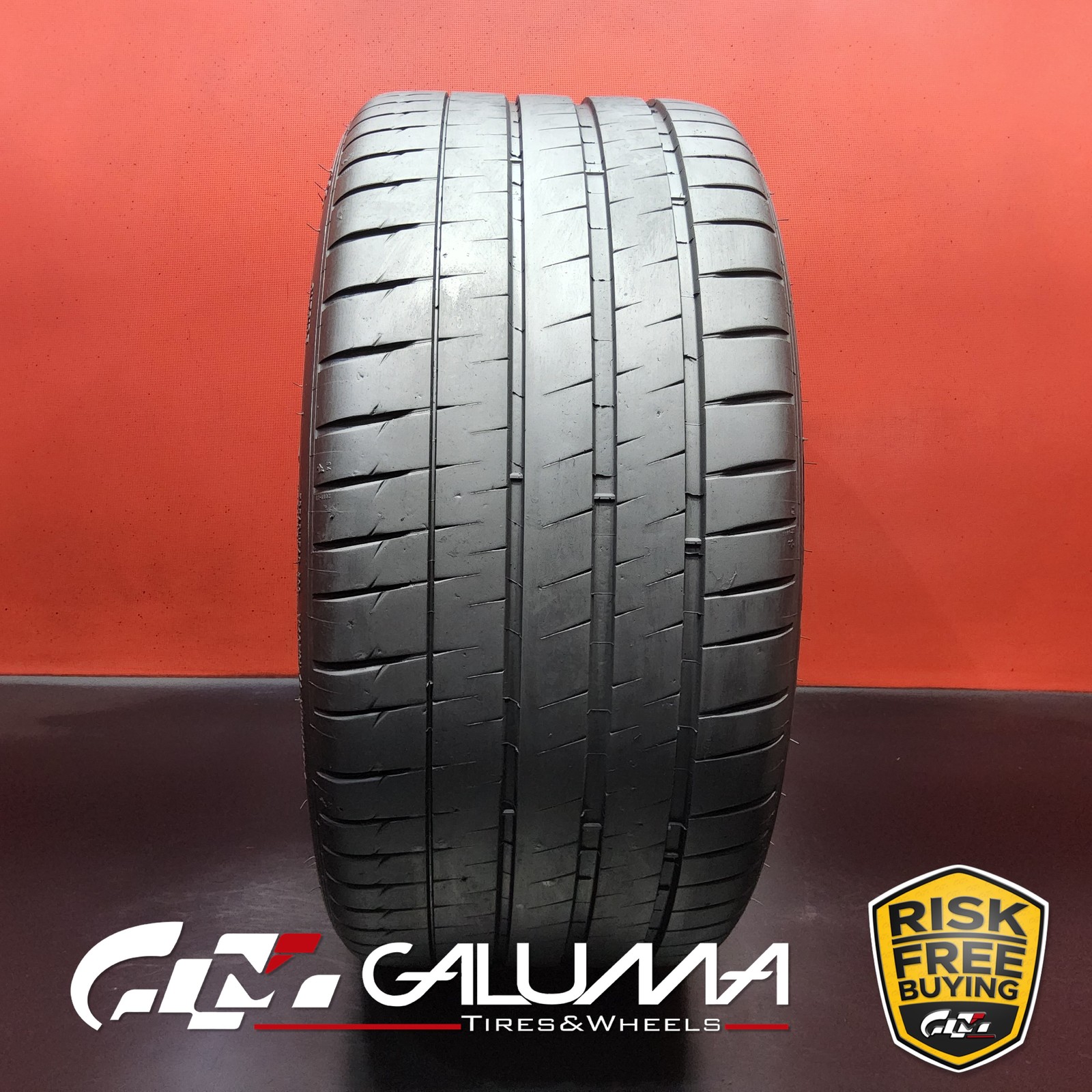 1 Tire LikeNEW Michelin Pilot Sport 4S ★ XL 285/35ZR20 2853520 No Repairs #96074