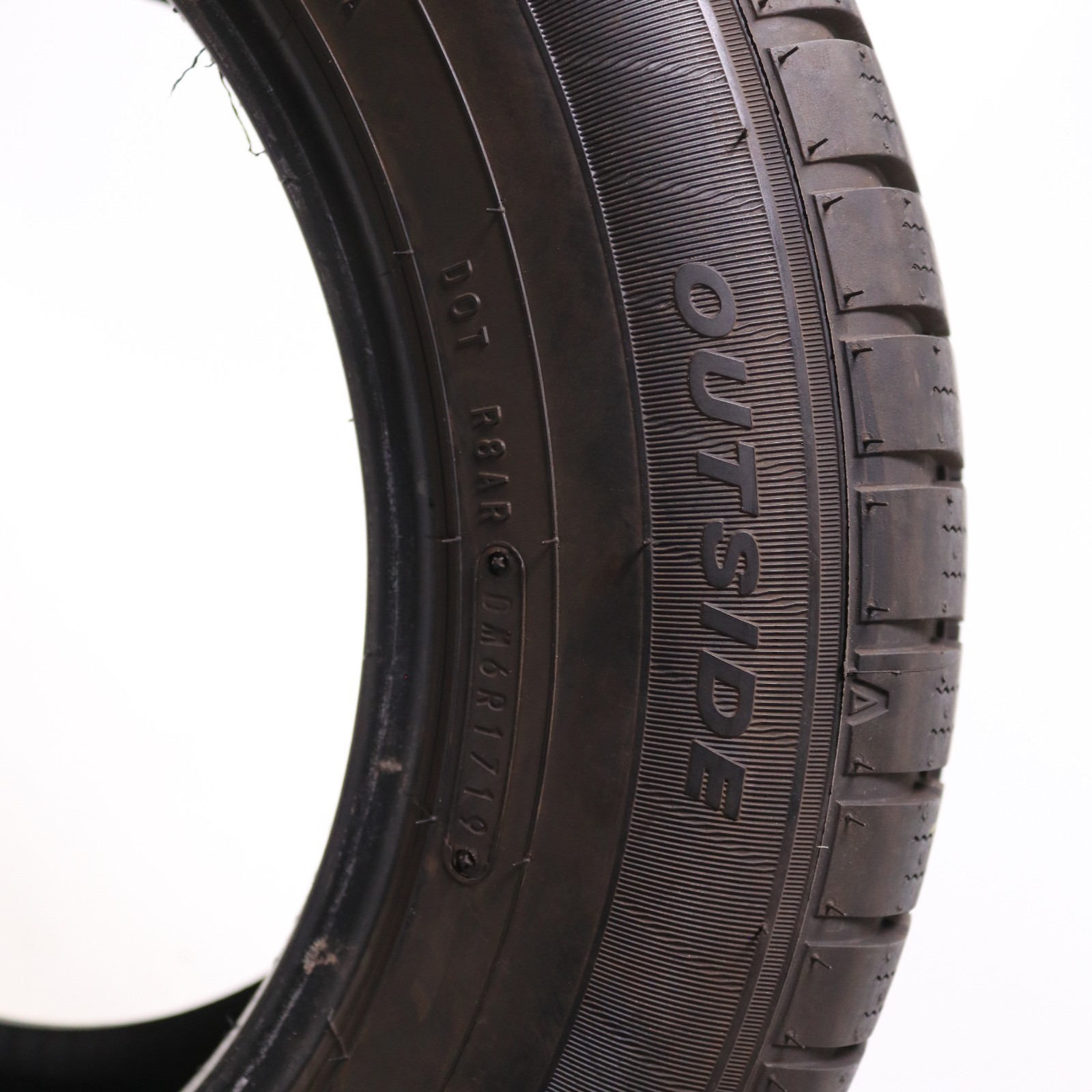 Set of 2 Used 215/60R15 Sumitomo HTR A/S P02 – 94H – 9.5/32 No Repairs
