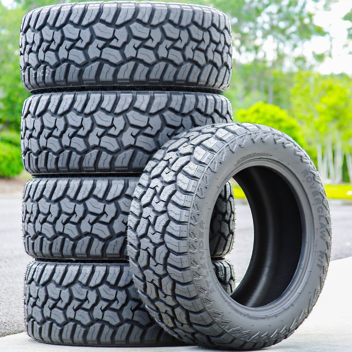 4 Tires Atlander Roverclaw R/T LT 33X12.50R20 Load E 10 Ply RT Rugged Terrain