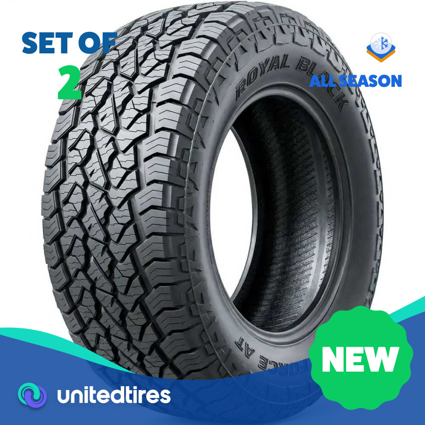 Set of (2) New 205/70R16 Royal Black Terra Force AT 97H
