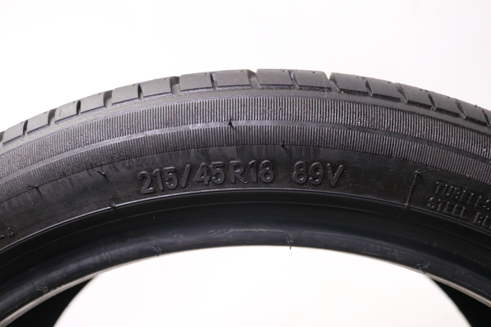 Set of 4 Used 215/45R18 Toyo Proxes A40 – 89V – 7.5-8/32 No Repairs