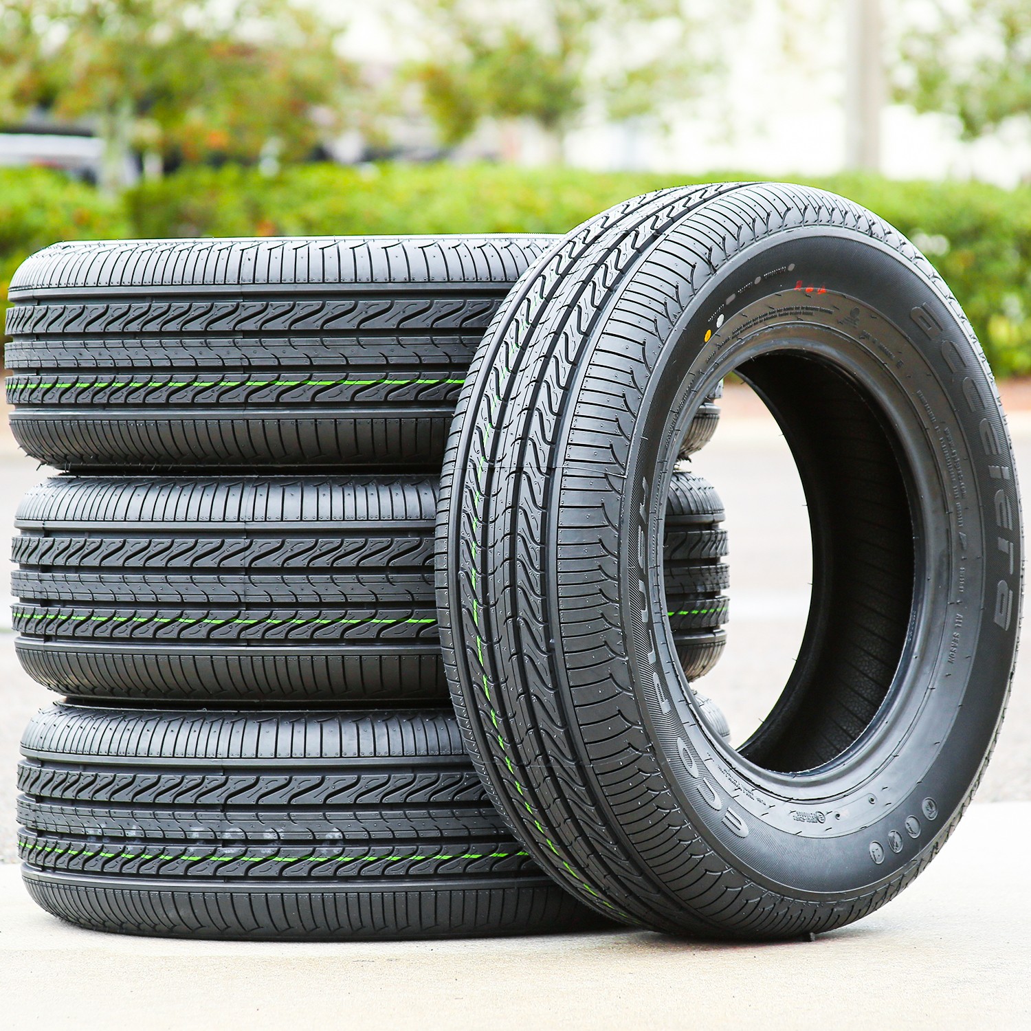 4 Tires Accelera Eco Plush 165/80R13 83T A/S All Season