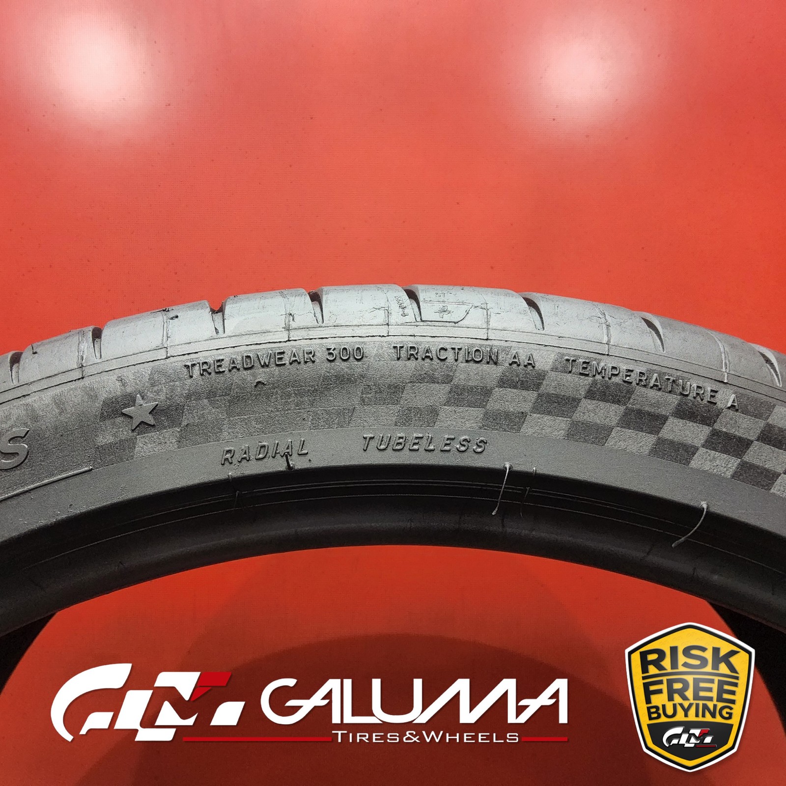 Set of 2 Tires LikeNEW Michelin Pilot Sport 4S ★ XL 315/30ZR22 No Repairs #94102