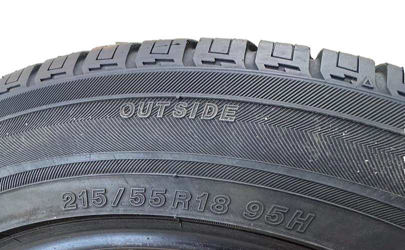 215/55R18 Yokohama yk740 95H Used Tire 9/32 Tread 2155518