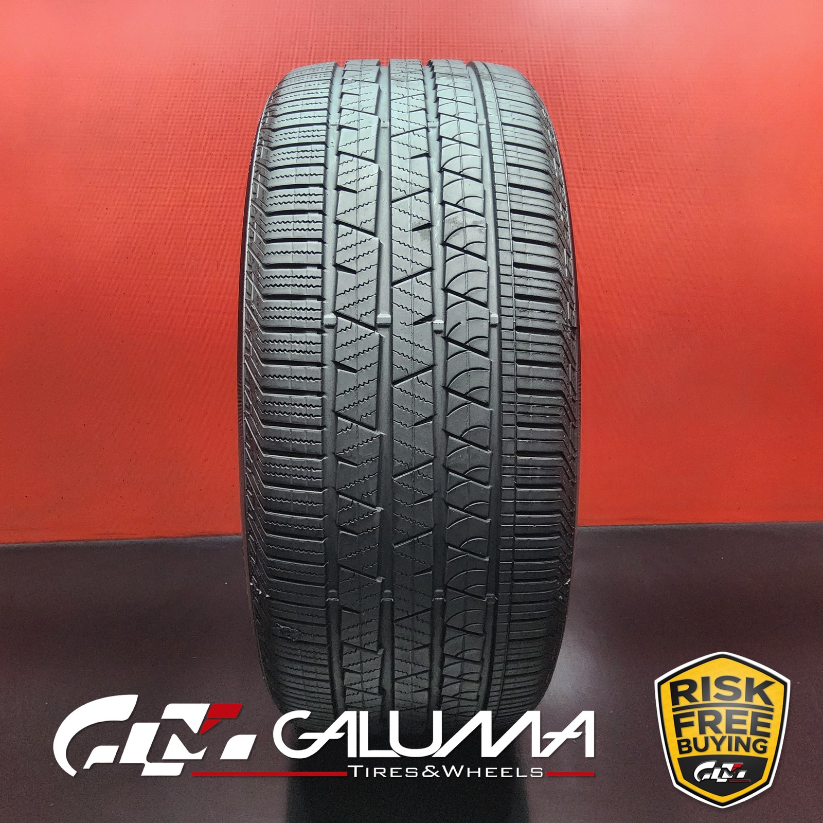 1 Tire LikeNEW Continental CrossContact LX Sport MO1 275/45R21 No Repairs #95558