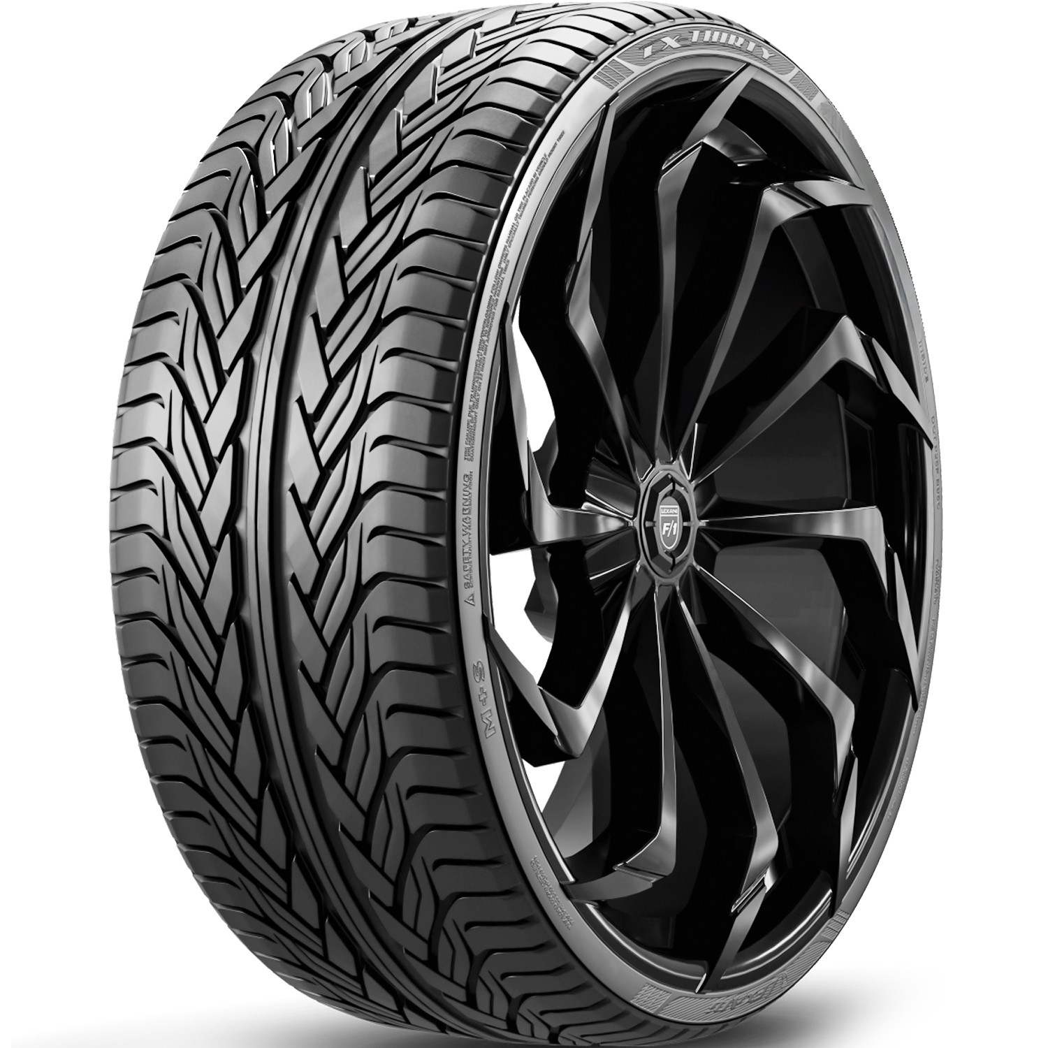 4 Tires 255/30R30 ZR Lexani LX-THIRTY AS A/S High Performance 103W XL