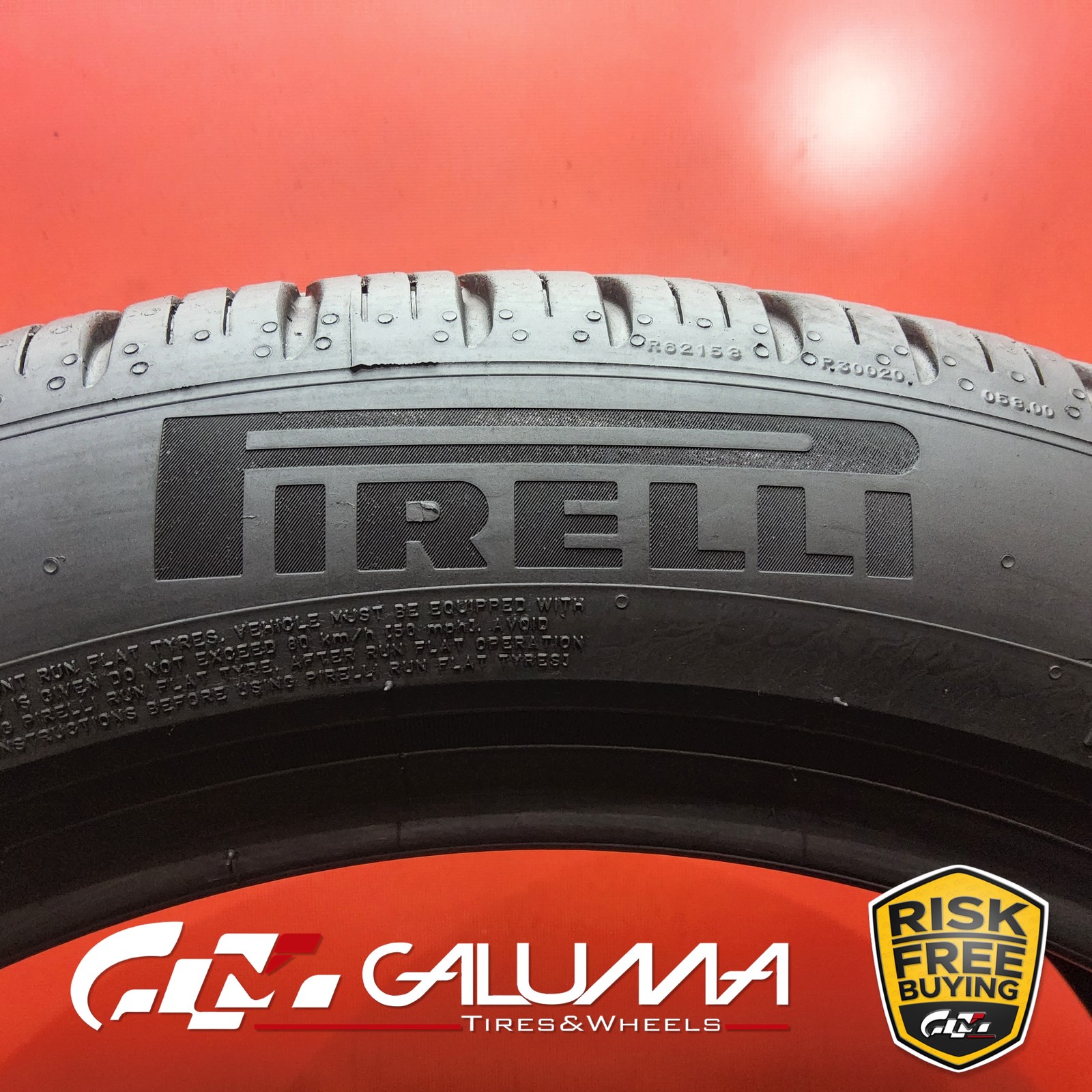 2 Tires LikeNEW Pirelli Scorpion Zero A/S (ELECT) RFT 235/50R19 No Repairs 96068