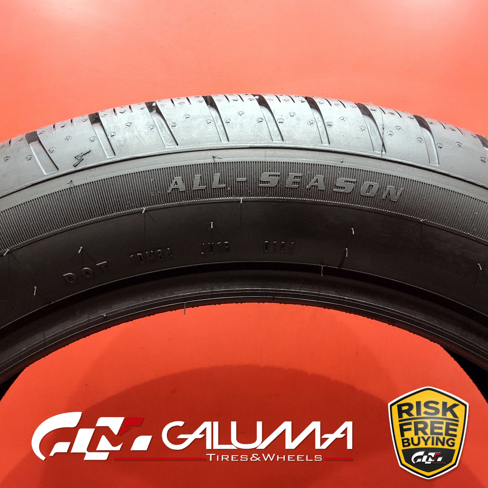 1 (One) Tire LikeNEW Goodyear Eagle Sport (AO) 235/50R19 235/50/19 2355019 86964