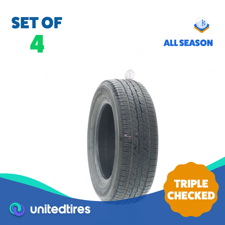 Set of (4) Used 195/65R15 SureDrive All-season 91H – 6.5-8.5/32
