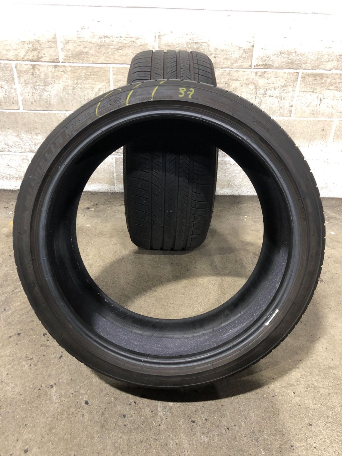 2x P275/35R21 Michelin Pilot Sport A/S 4 TO 8/32 103 W Used Tires 2753521