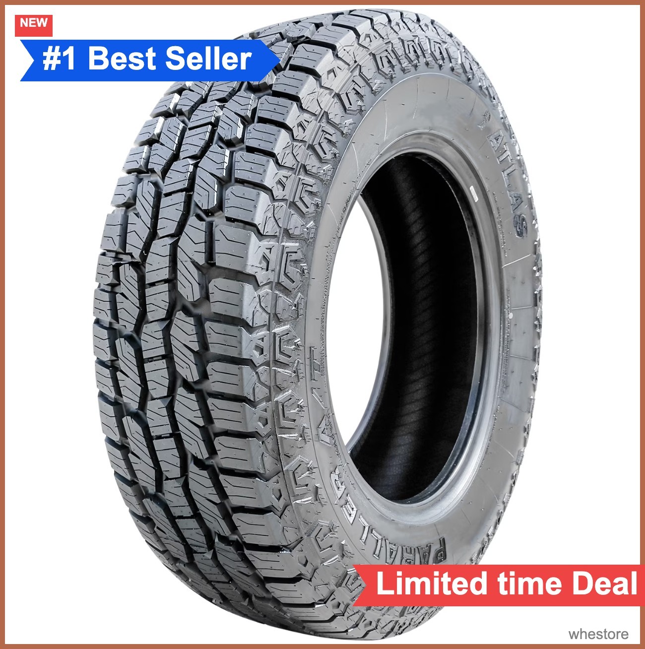 All Terrain Tire 275/60R20 115T 55000 Mile Warranty SUV Light Truck