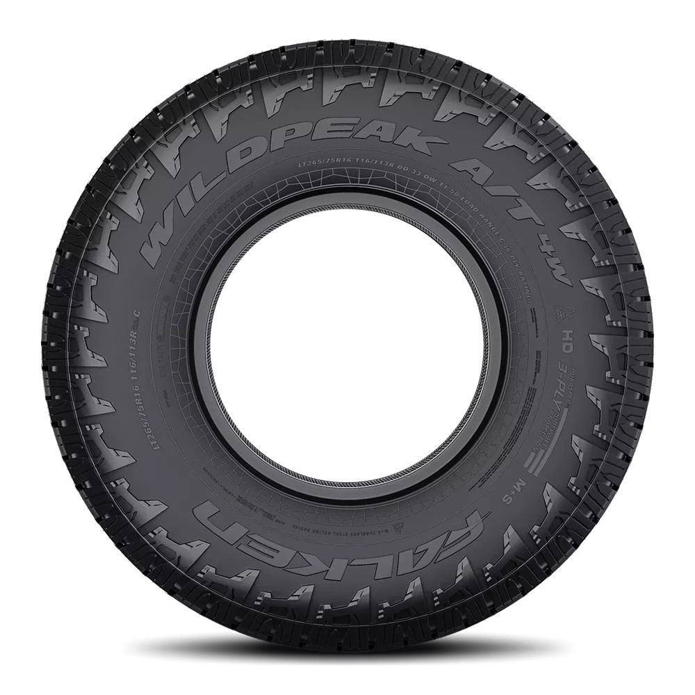 Set of 4 Falken Wildpeak A/T4W 285/75R16 10-Ply 126R Tires 2857516 285 75 16