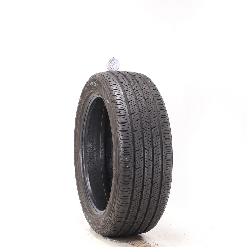 Set of (4) Used 205/50R17 Continental ContiProContact 89V – 7.5-9/32