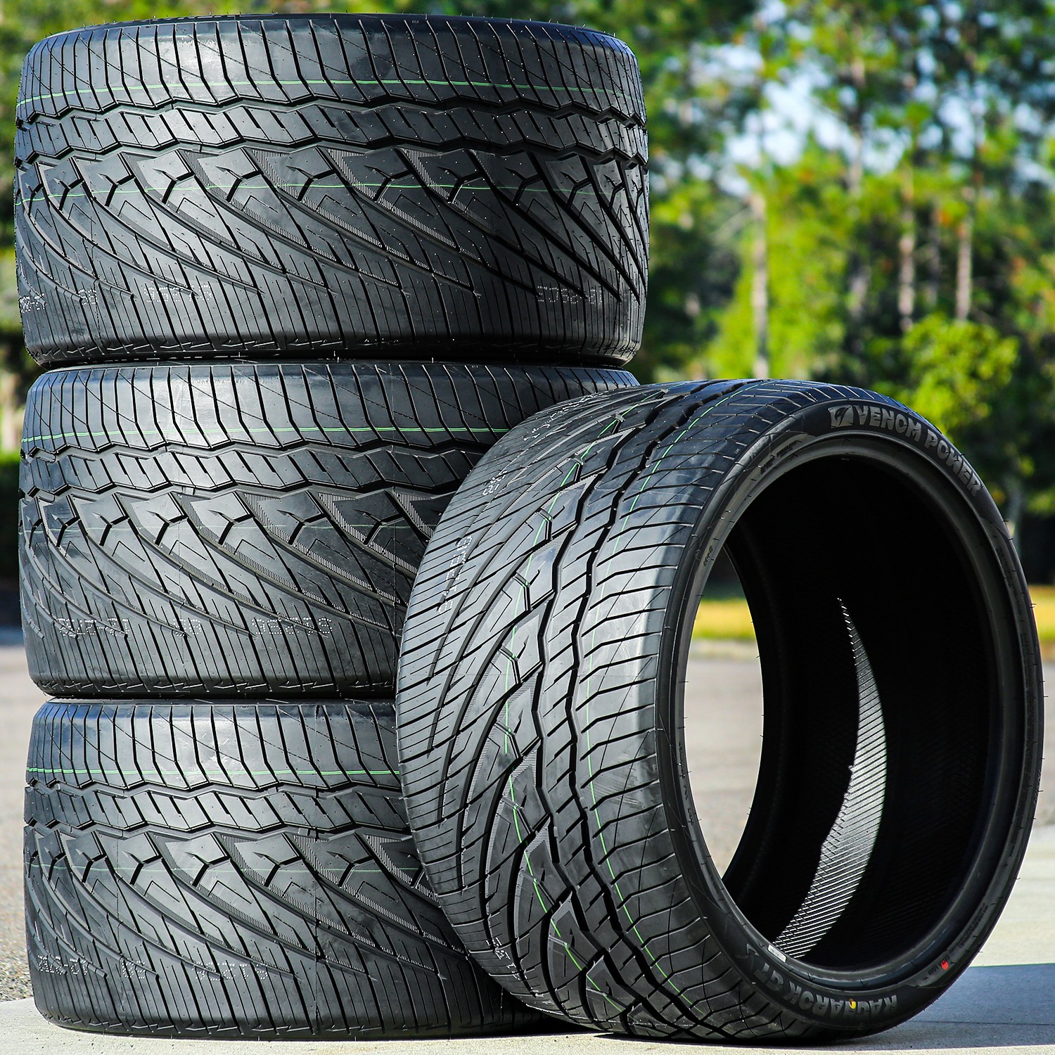2 Tires Venom Power Ragnarok GTS 315/30ZR22 315/30R22 107Y A/S High Performance