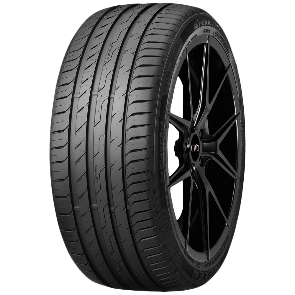 (QTY 4) 275/35ZR18 Nexen N’Fera Sport 95Y SL Black Wall Tires
