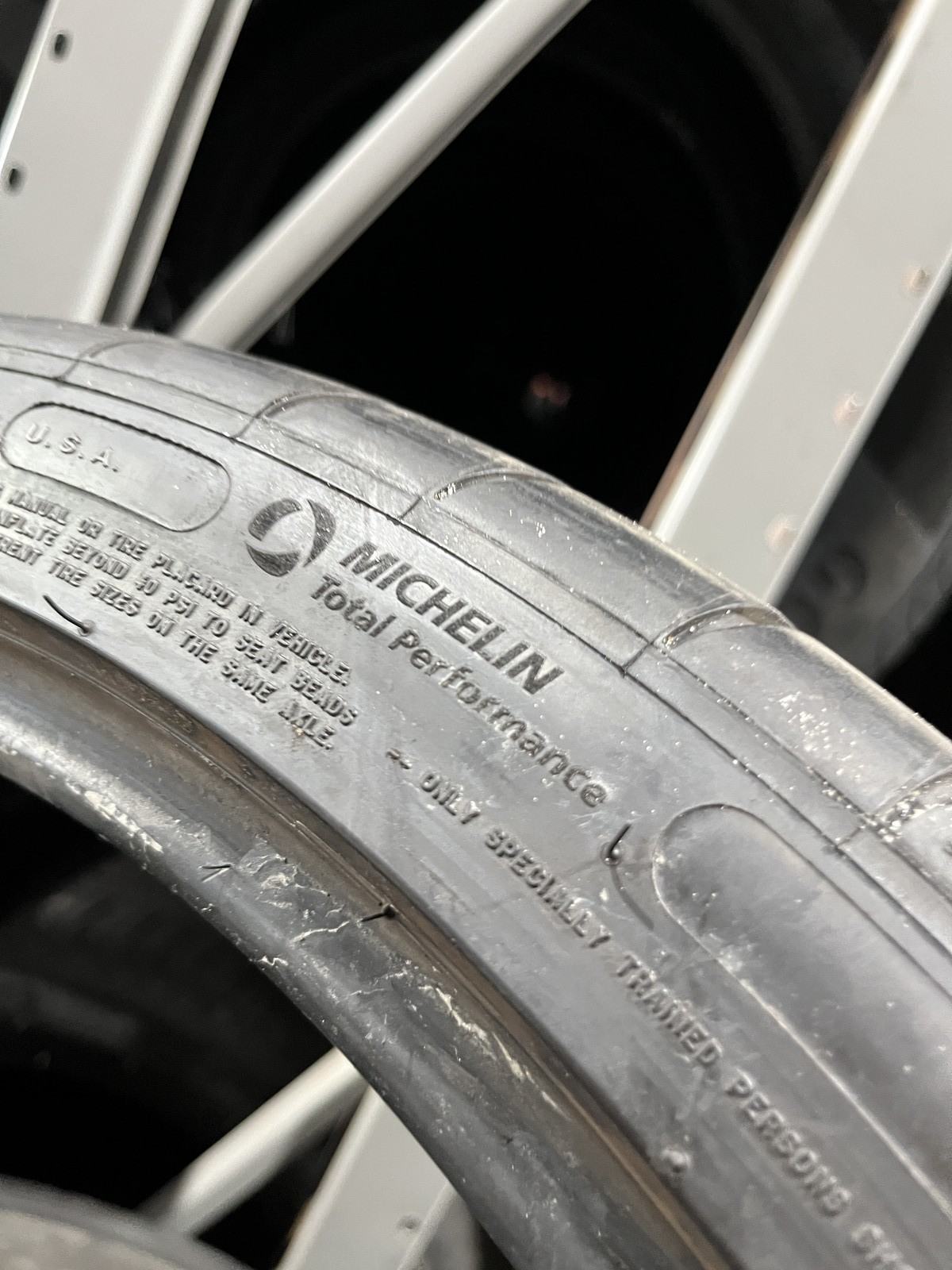 1 Tire Michelin Pilot Sport All Season 4 ZP 305/30ZR20 99Y DOT.0723 6/32
