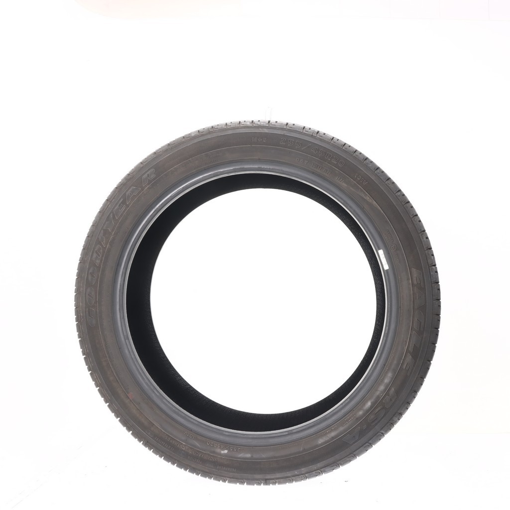 Set of (4) Used 255/45R20 Goodyear Eagle RS-A 101V – 10-10.5/32