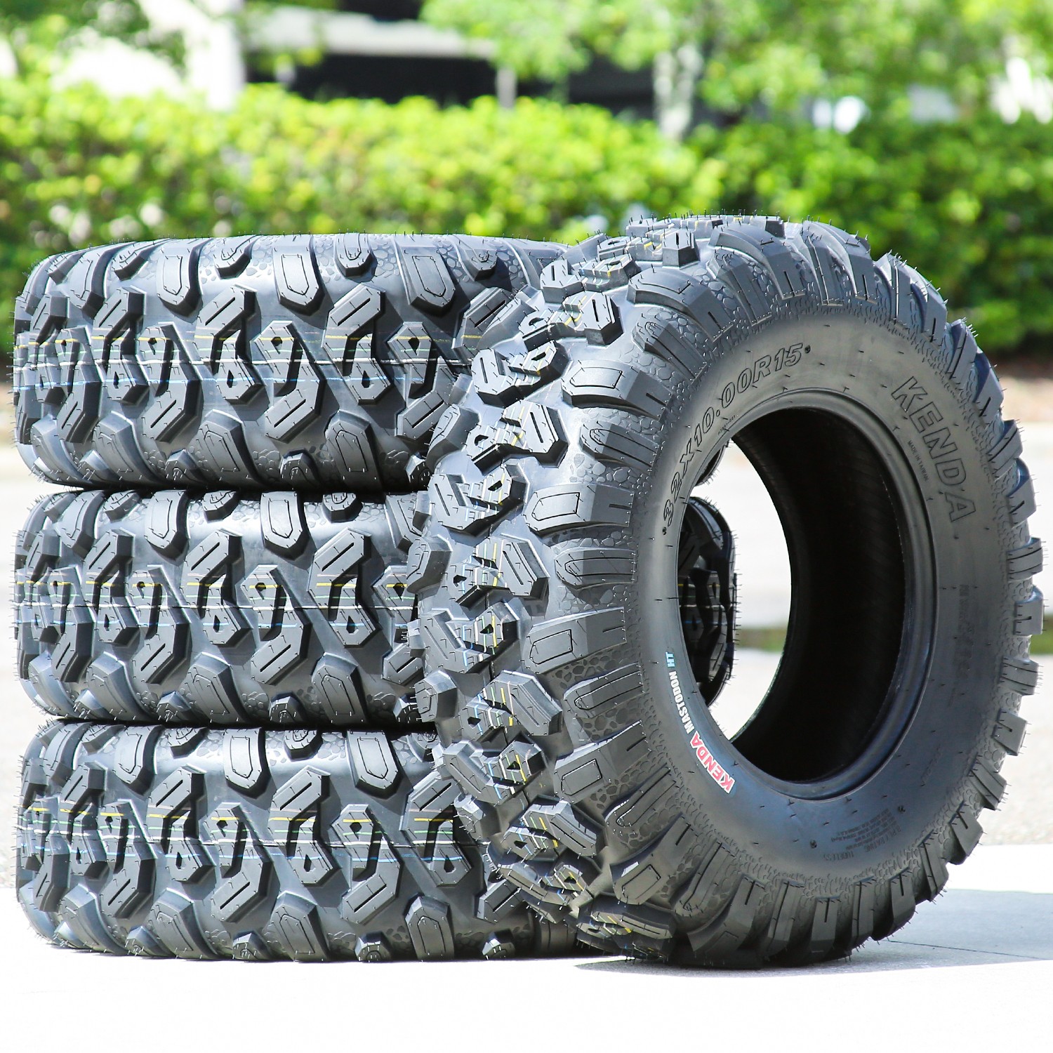 4 Tires Kenda Mastodon HT 32×10.00R15 32x10R15 32x10x15 77M 8 Ply AT A/T ATV UTV