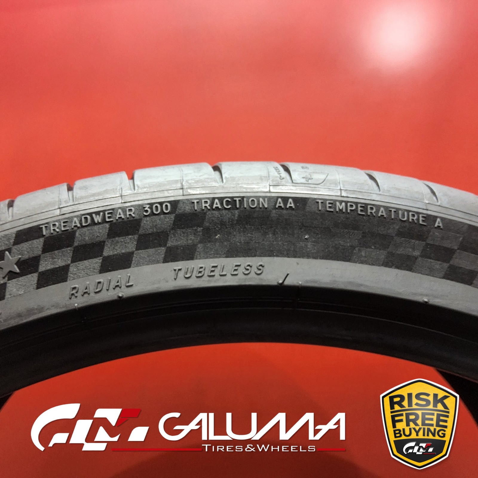 Set of 2 Tires LikeNEW Michelin Pilot Sport 4S 315/30ZR22 315/30/22 107Y #94583