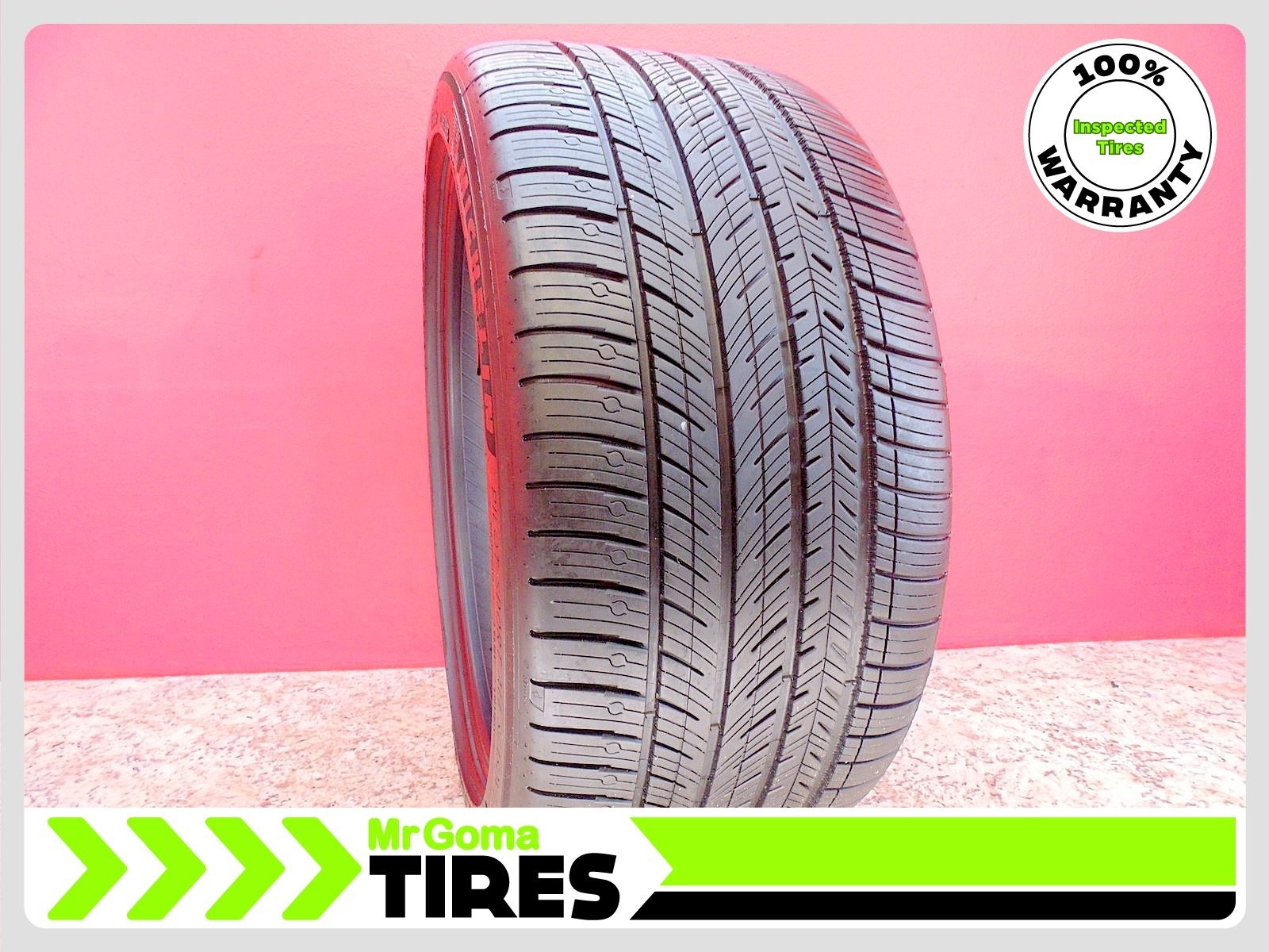 1 MICHELIN PILOT SPORT ALL SEASON 4 MO1 295/35R21 USED TIRE 8.0/32 TREAD 2953521