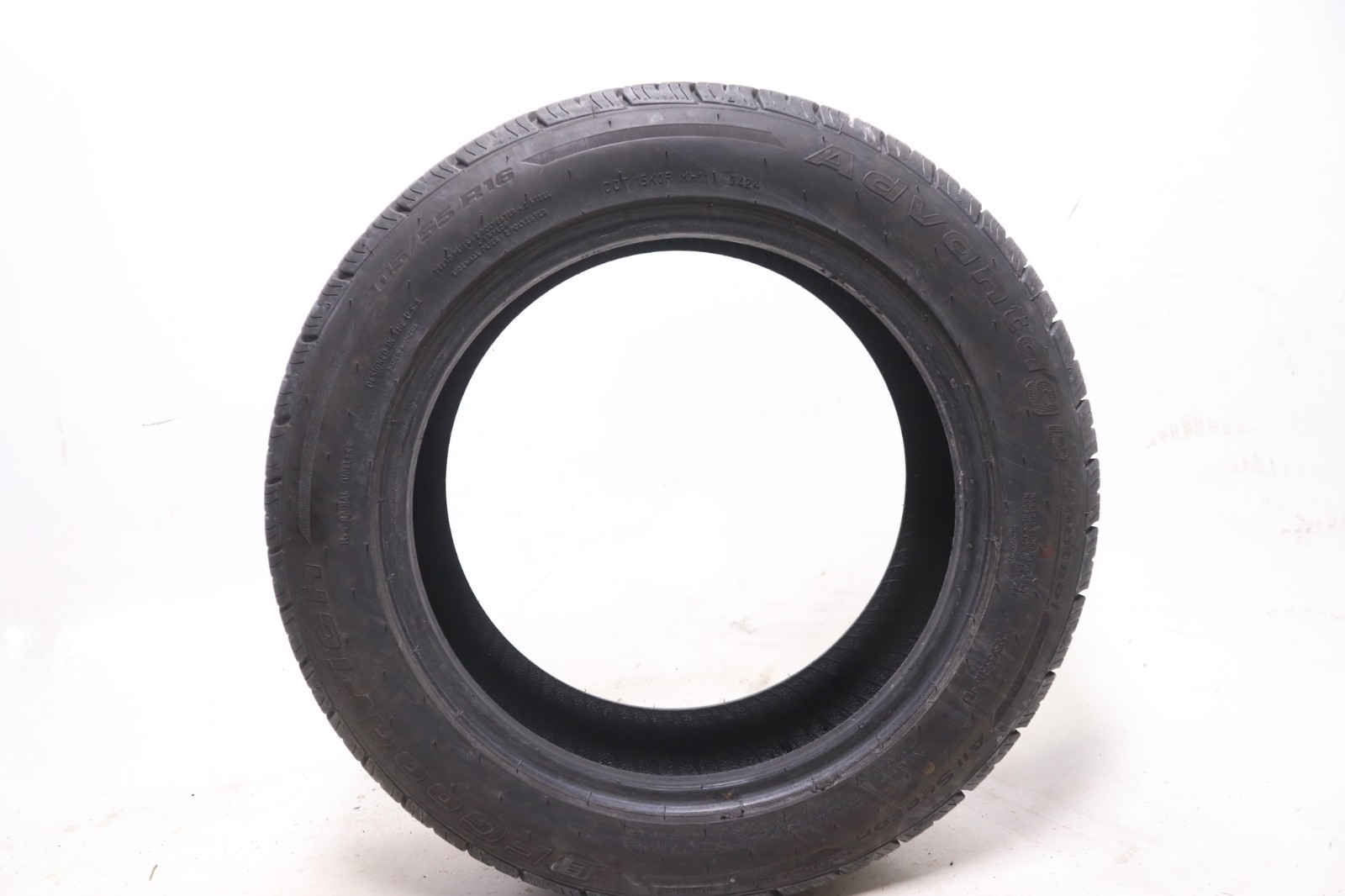 Set of 4 Used 205/55R16 BFGoodrich Advantage Control – 91H – 10-10.5/32