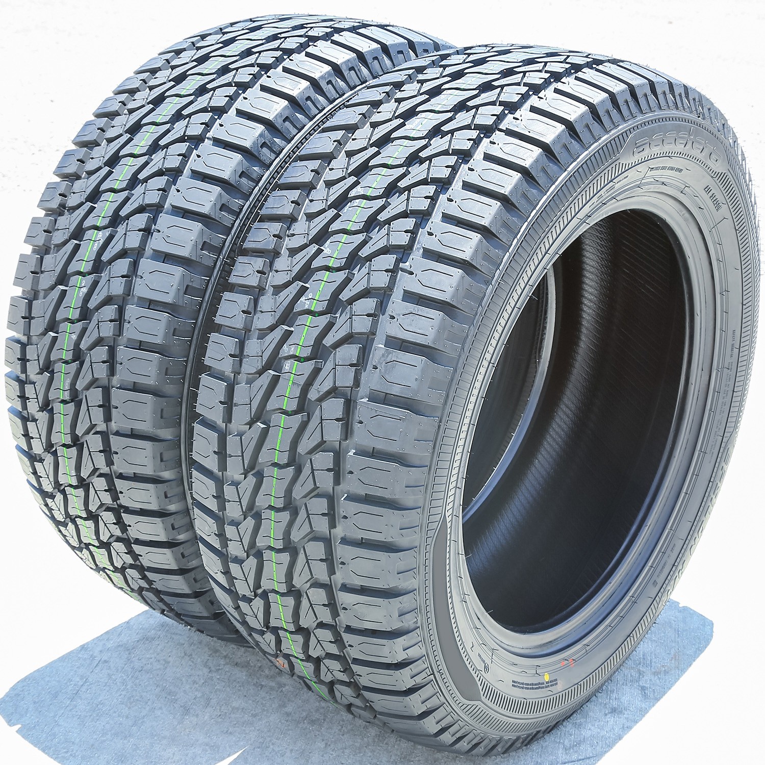 2 New Accelera Epsilon AT Steel Belted 245/75R16 111S A/T All Terrain Tires