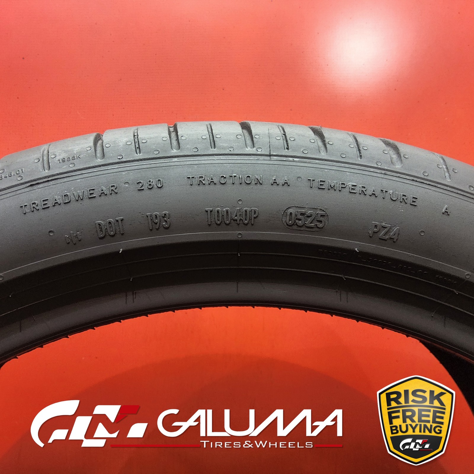 Set of 2 Tires Pirelli P-Zero (PZ4) ★ MO XL 245/40/20 R20 99Y No Repairs #95901