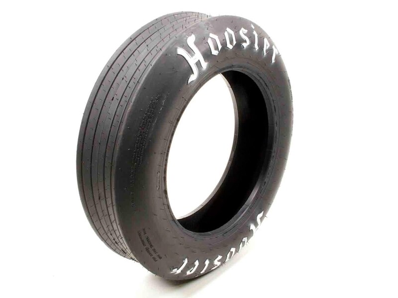 Hoosier 18105 Drag Front Runner, 26×4.5-15, Bias Ply, White Letter, Each