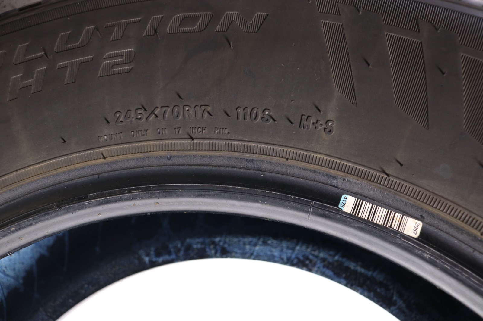 Set of 2 Used 245/70R17 Cooper Evolution HT2 – 110S – 9-10/32