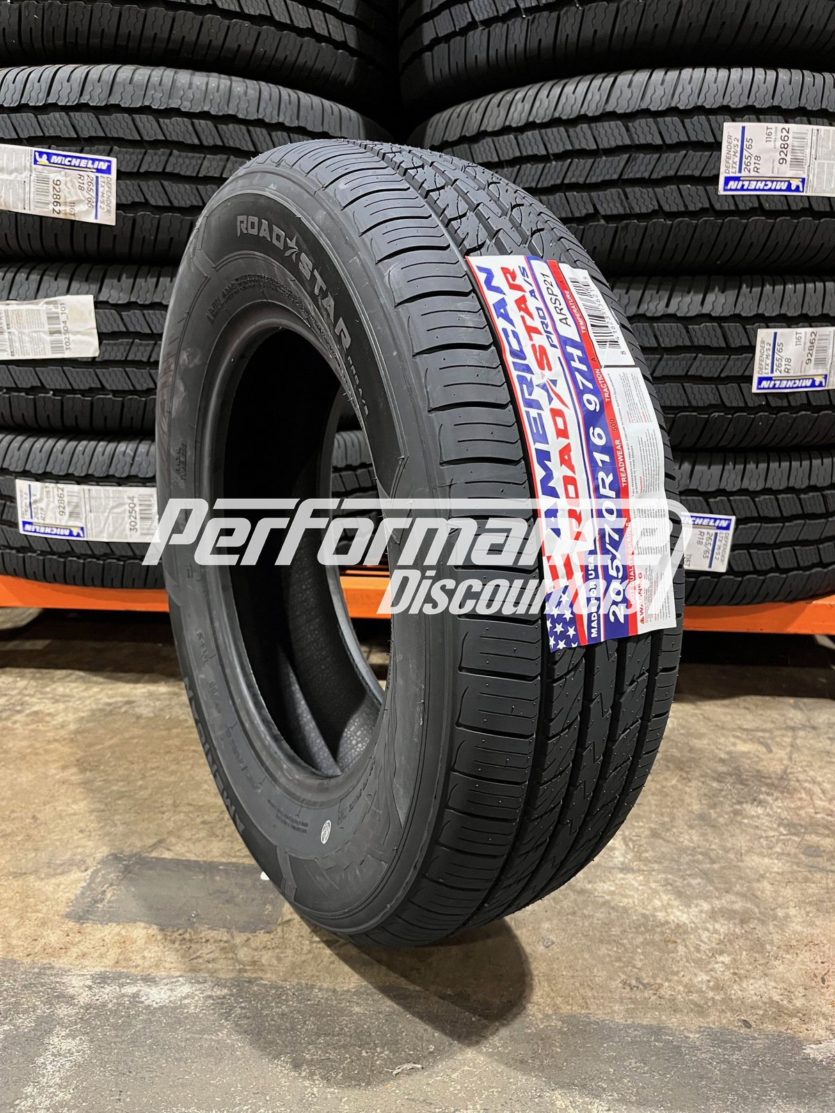 4 New American Roadstar Pro A/S Tires 205/70R16 97H SL BSW 205 70 16 2057016