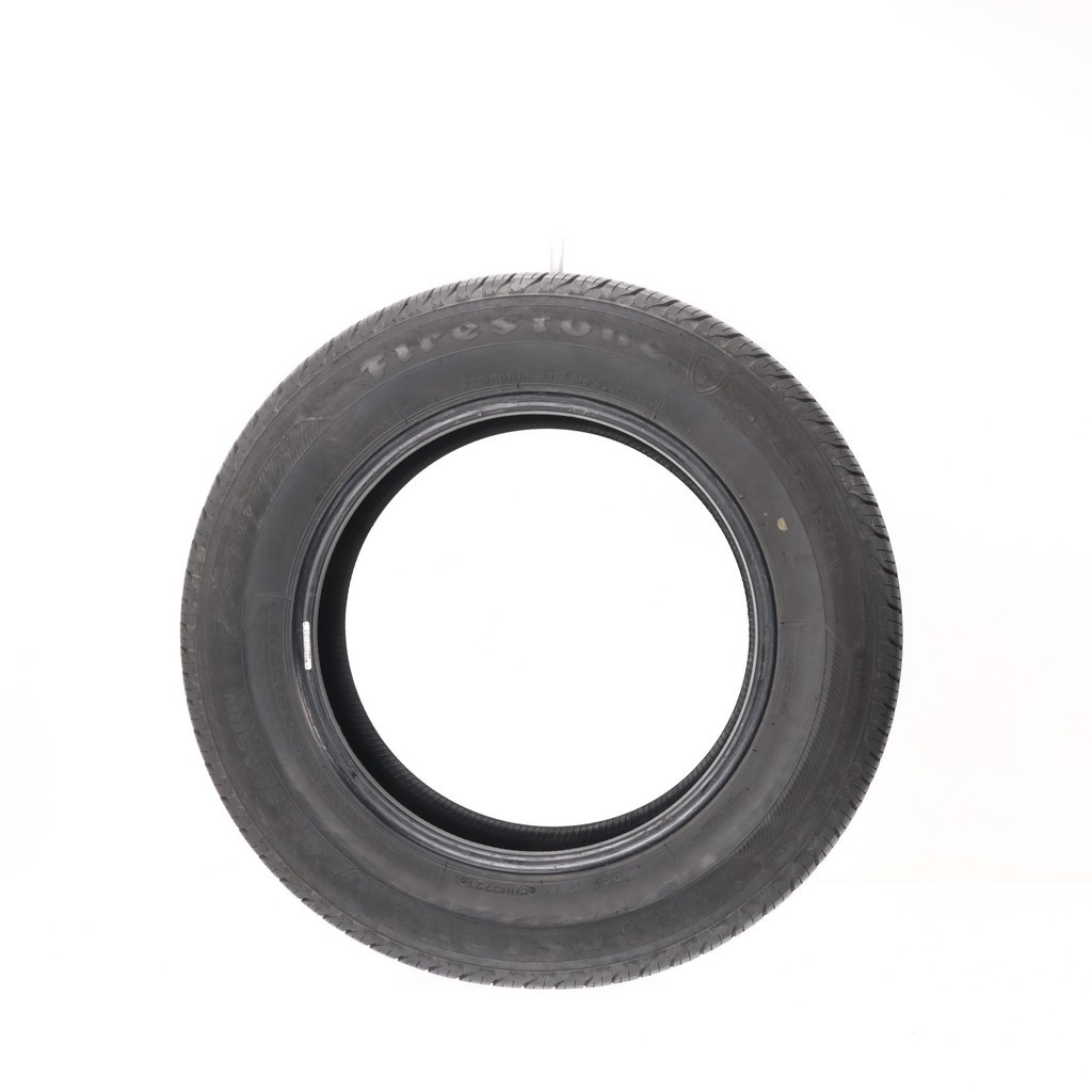Set of (4) Used 225/60R16 Firestone All Season (Firestone) 98T – 7-8.5/32