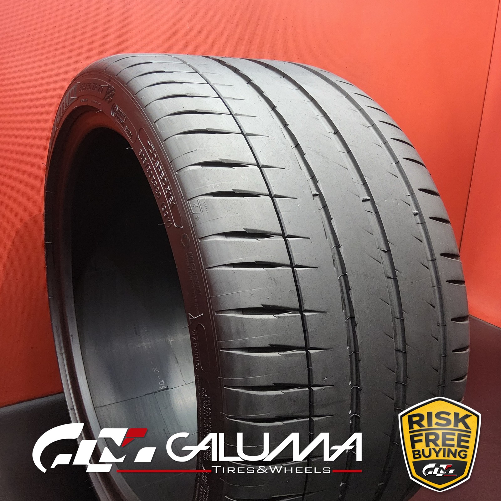 1 Tire LikeNEW Michelin Pilot Sport 4S (ZP) RunFlat 305/30ZR20 No Repairs #95892