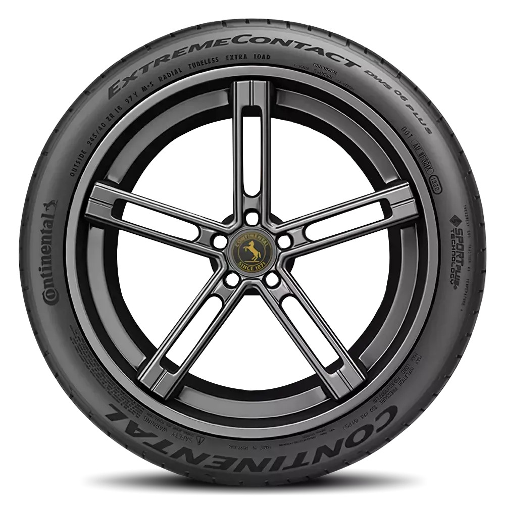 Set of 2 Continental ExtremeContact DWS06 PLUS 255/35ZR20XL 97Y Tires 2553520 25