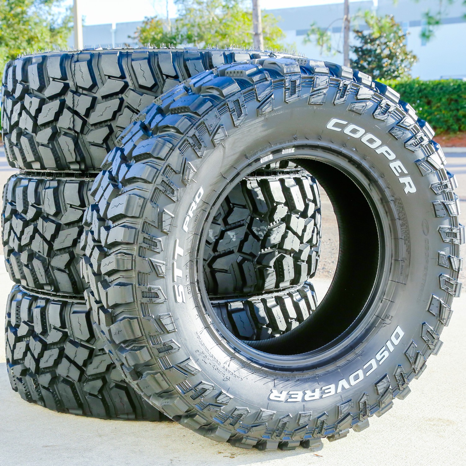4 Tires Cooper Discoverer STT Pro LT 305/70R16 124/121Q E 10 Ply MT M/T Mud