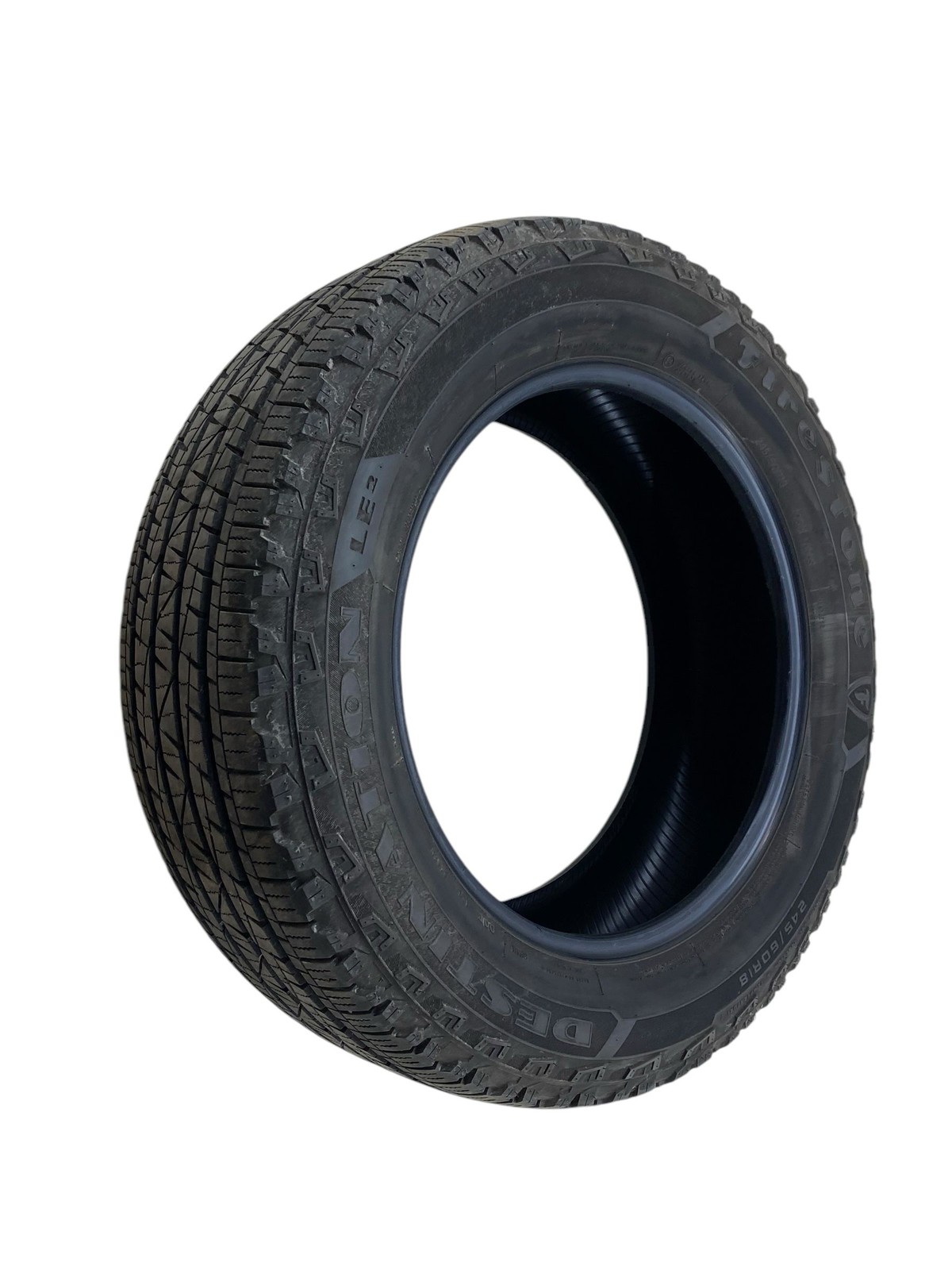 (C) FIRESTONE DESTINATION LE2 245/60R18 105H TIRE TREAD 7/32NDS DATECODE 0321