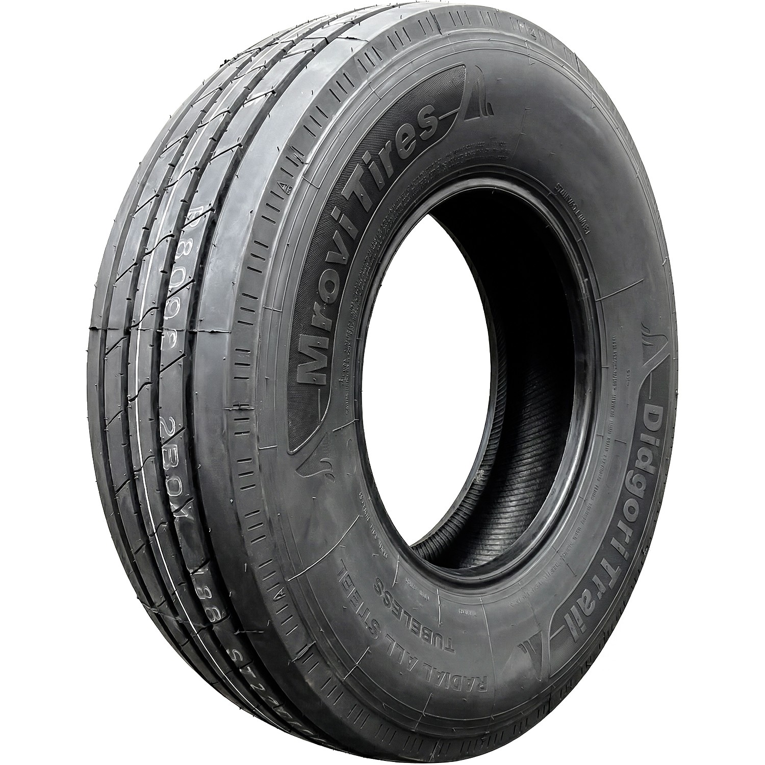 4 Tires Mrovi Tires DidgoriTrail All Steel ST 235/80R16 Load G 14 Ply Trailer