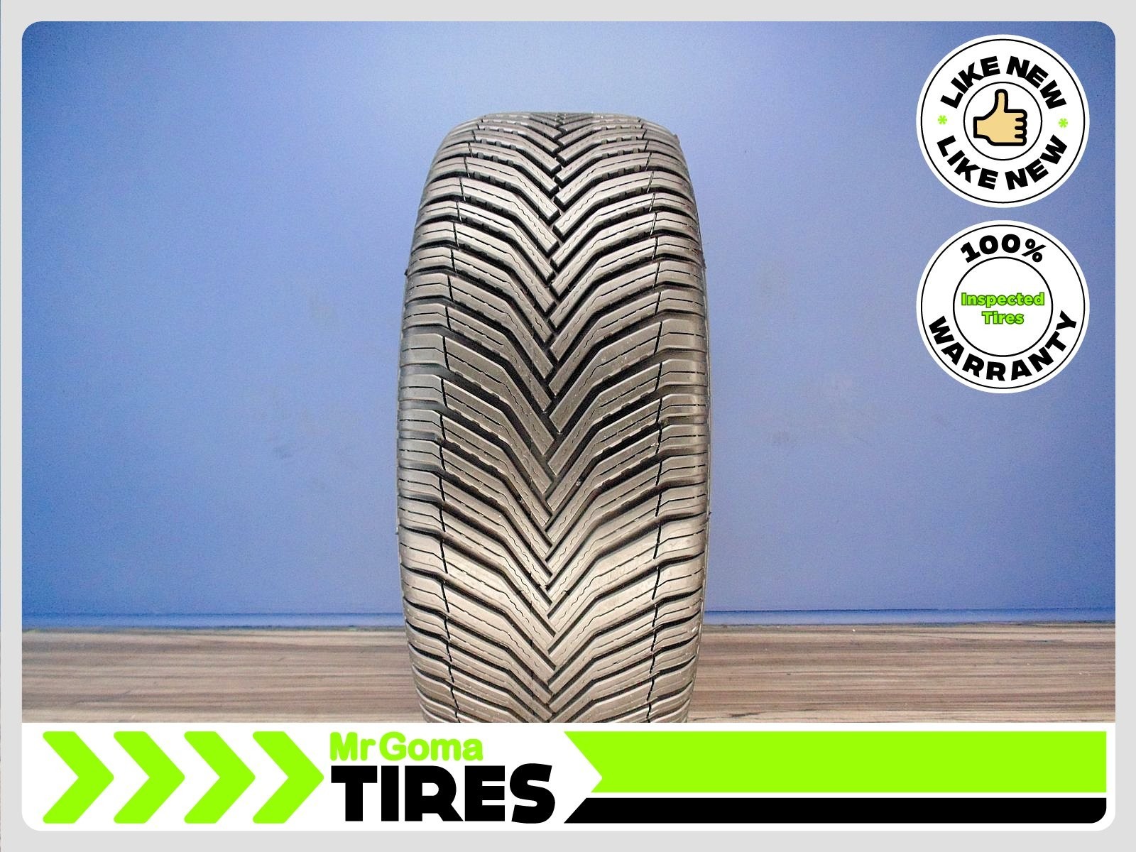 1 MICHELIN CROSSCLIMATE 2 A/W XL 245/50R20 USED TIRE 9.6/32 TREAD 2455020