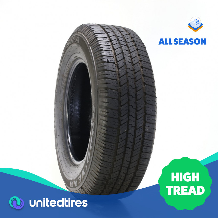 Driven Once LT 265/70R18 Goodyear Wrangler SR-A 124/121S – 14/32