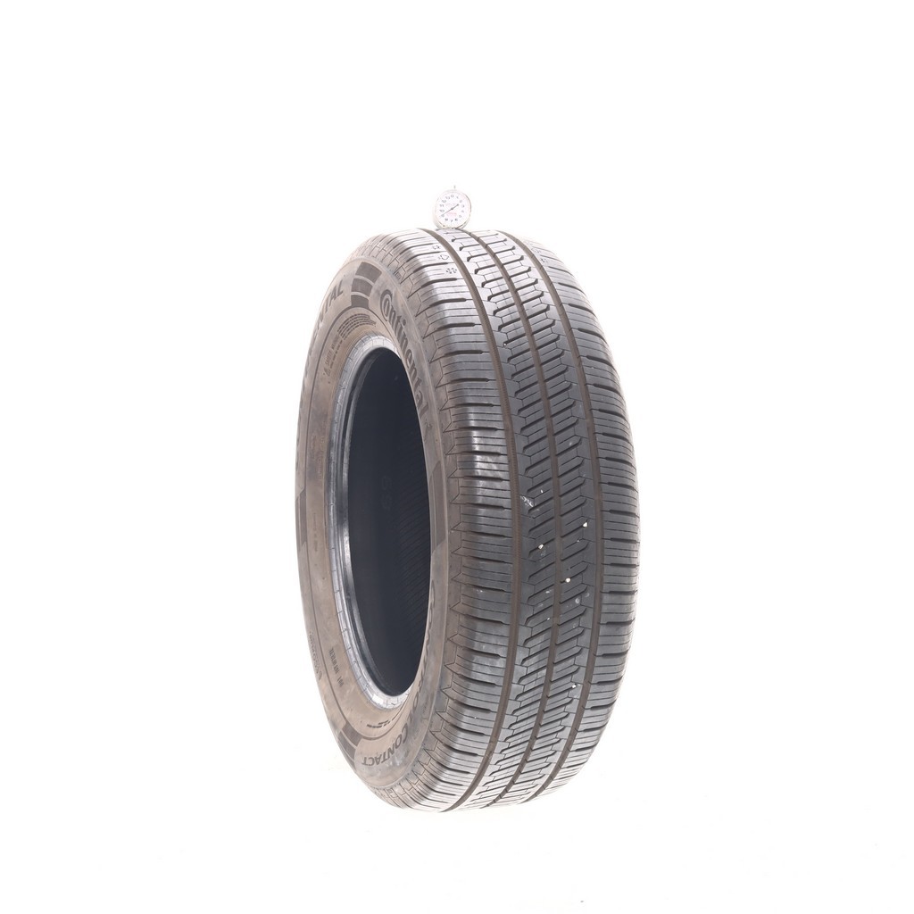 Set of (4) Used 235/65R17 Continental ControlContact Tour M A/S EV – 9-9.5/32