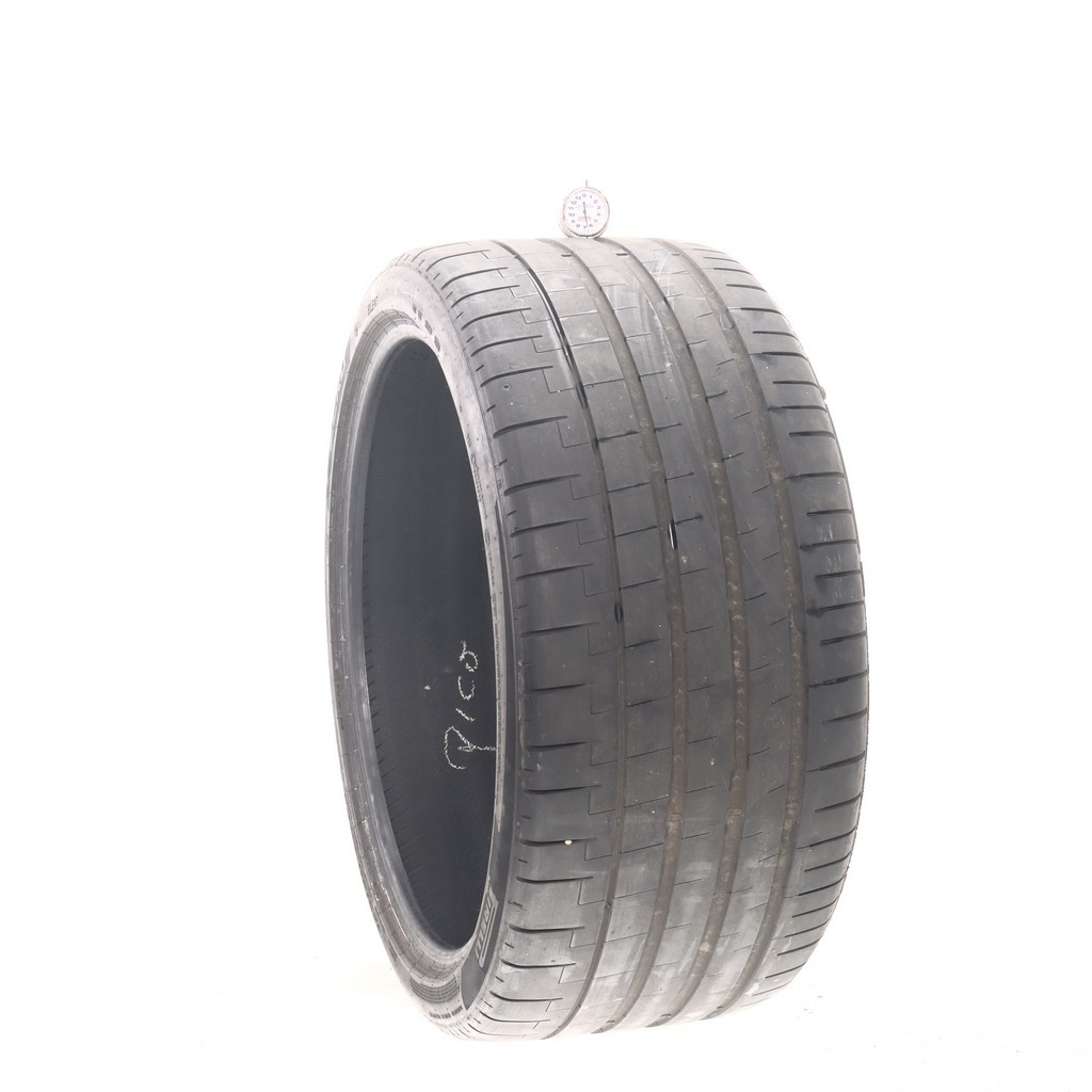 Set of (2) Used 325/30ZR23 Pirelli P Zero PZ5 L1 Elect 109Y – 6.5/32