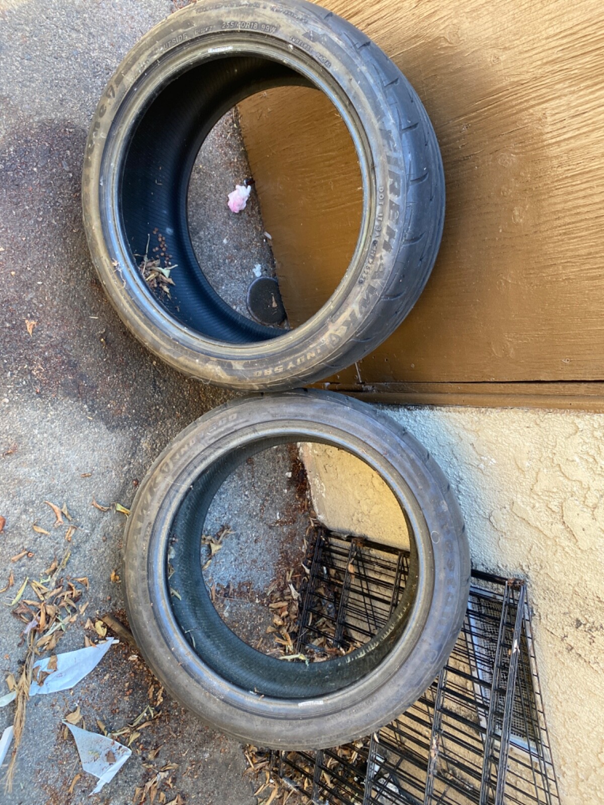 Fire hawk Indy’s 500 tires 255 40 18 front pair