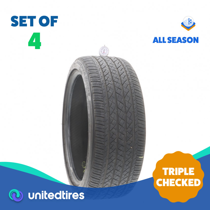 Set of (4) Used 245/40R20 Bridgestone Potenza RE97AS 95V – 7-7.5/32