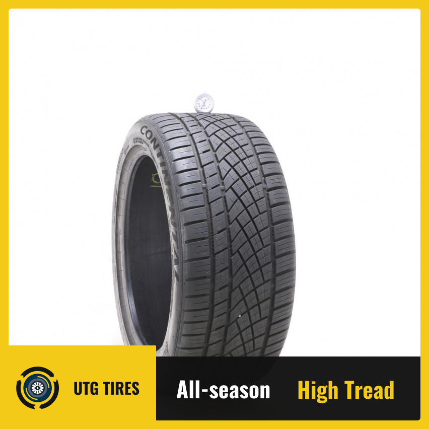 Used 275/40ZR19 Continental ExtremeContact DWS06 Plus 101Y – 8/32