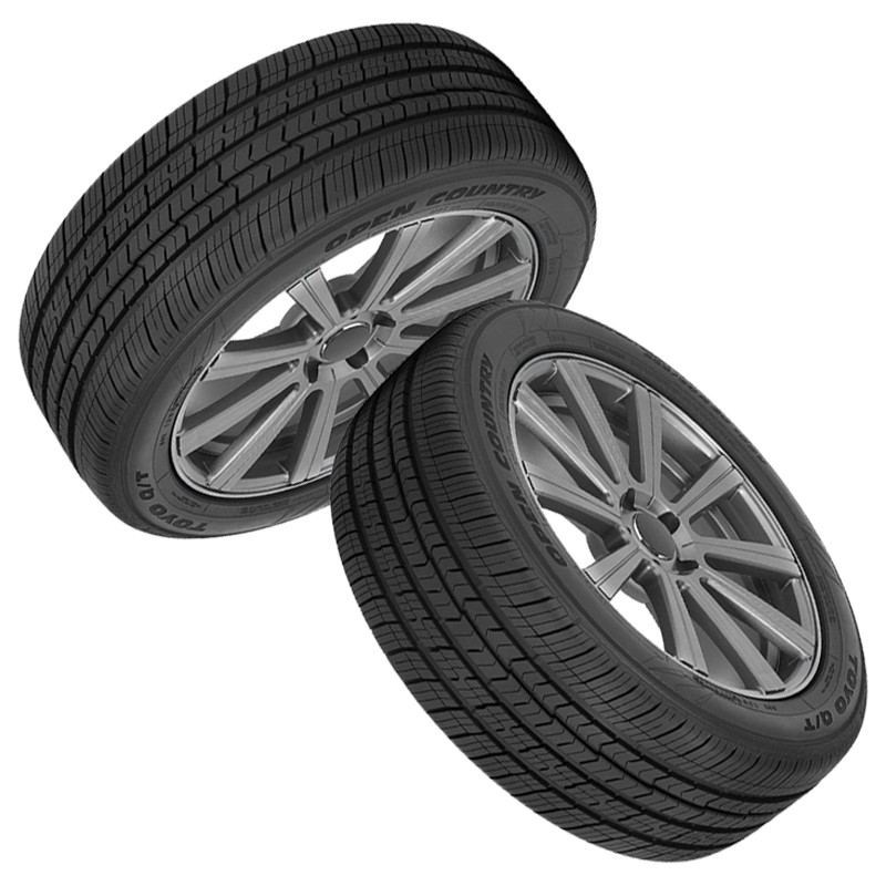 2 Toyo Open Country Q/T 255/50/20 109V All Season Tires ( TakeOff )