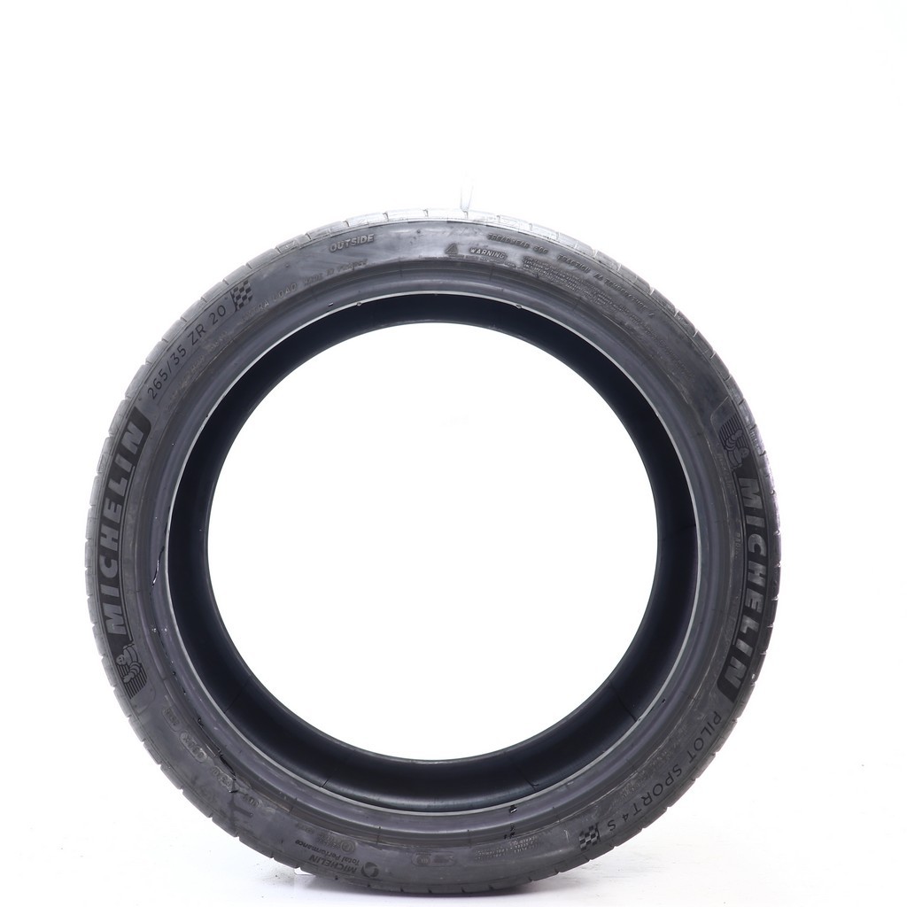 Used 265/35ZR20 Michelin Pilot Sport 4 S 99Y – 6.5/32