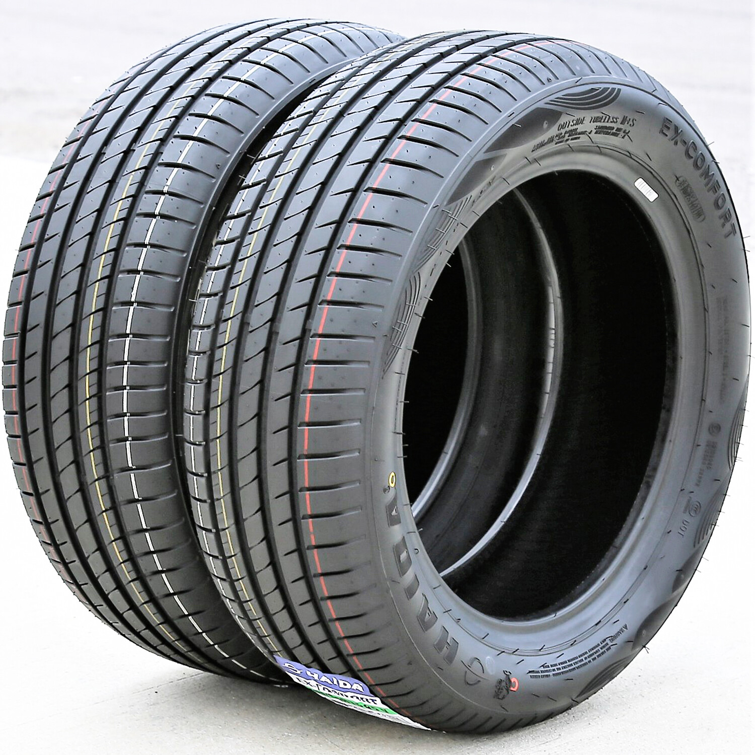 2 Tires Haida Ex-Comfort 175/70R13 82T AS A/S All Season