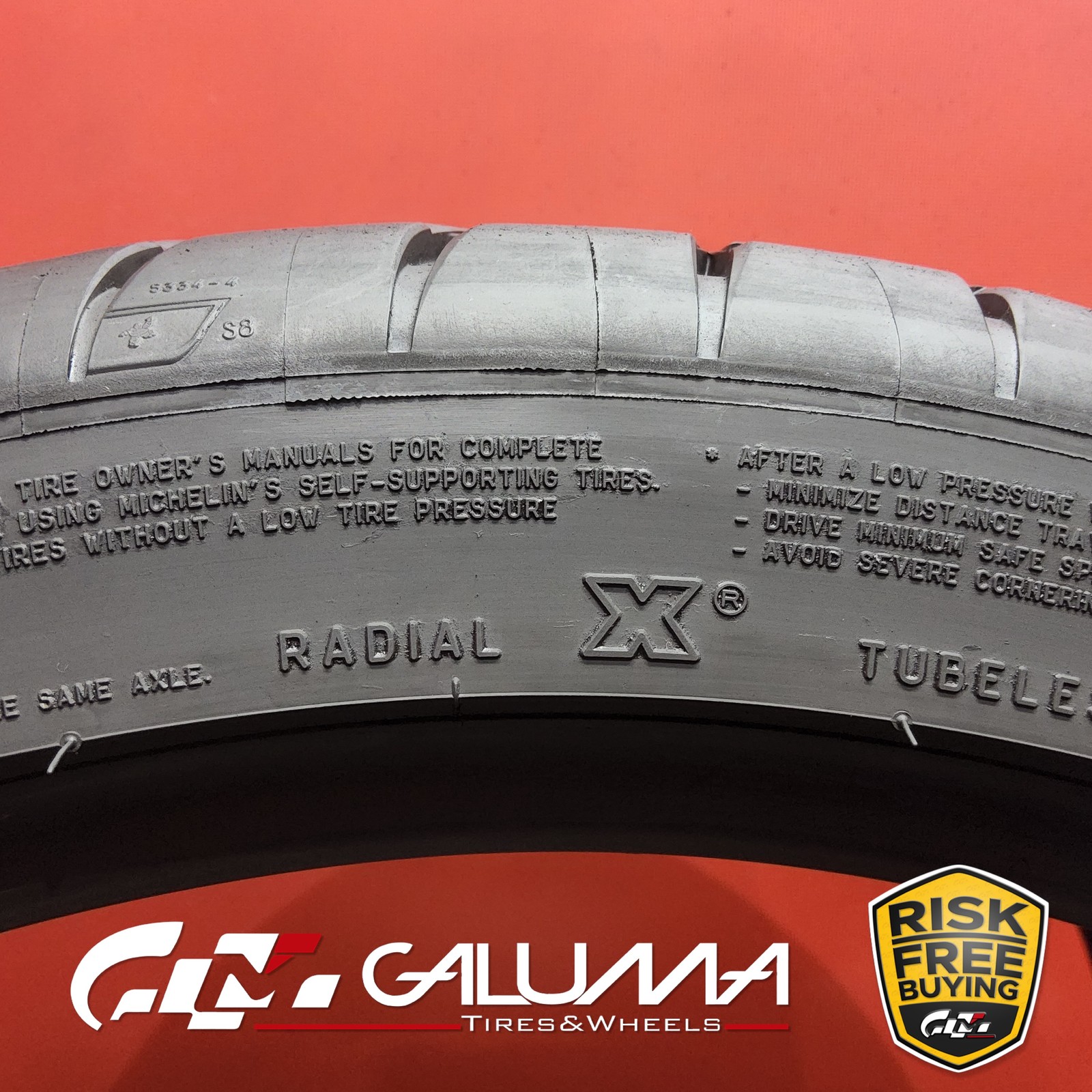 1 Tire LikeNEW Michelin Pilot Sport 4S (ZP) RunFlat 305/30ZR20 No Repairs #95892