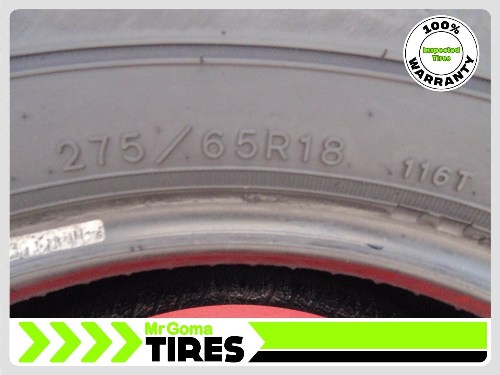 1 GOODYEAR WRANGLER FORTITUDE HT 275/65R18 116T Tread 7.3/32